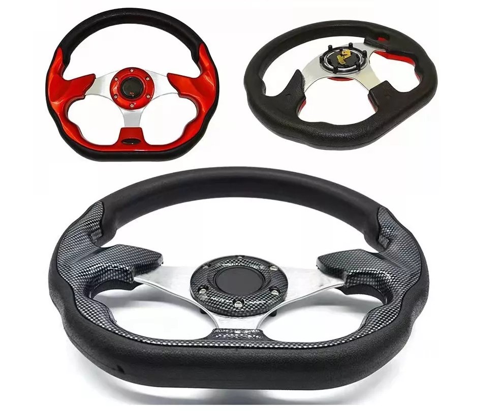 Flat bottom MOMO Steering Wheel